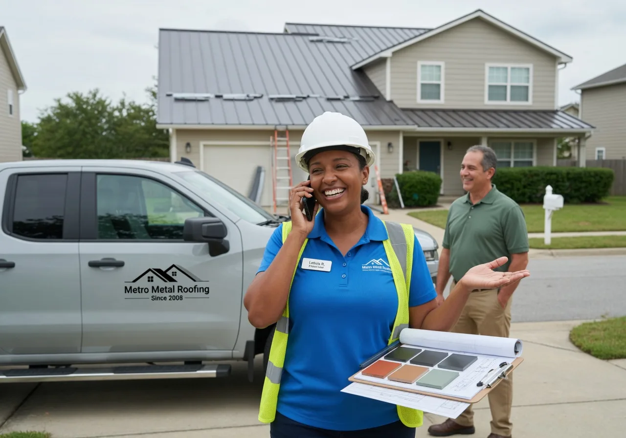 Storm Damage Metal Roof Repair in Kirkville, IA